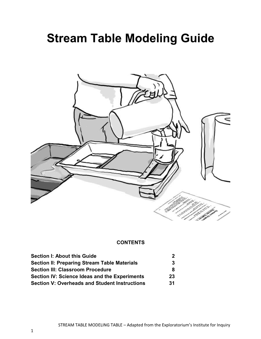 Stream Table Modeling Guide