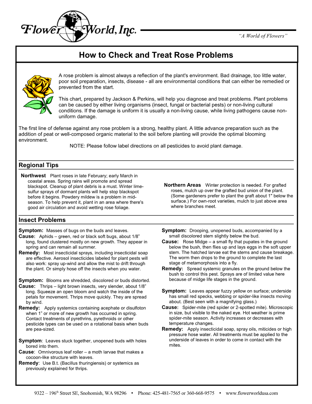 How to Plant Trees and Shrubs