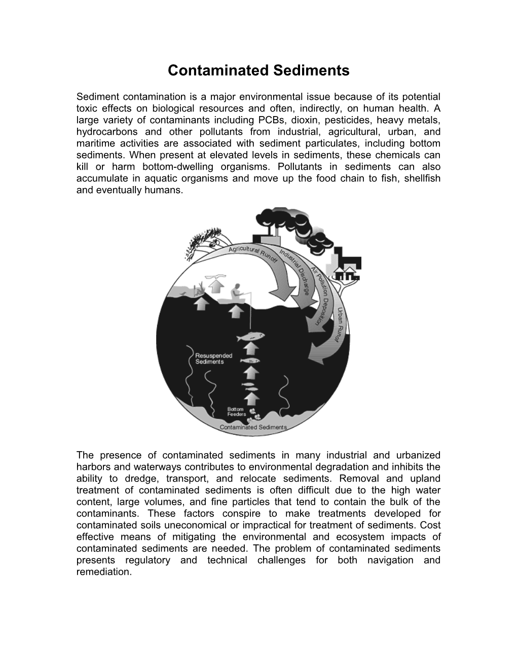 Contaminated Sediments