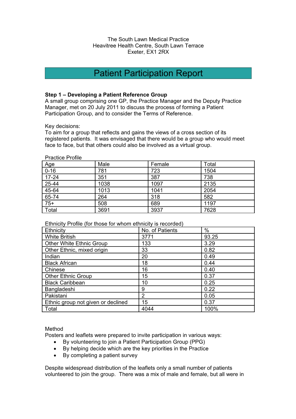 The South Lawn Medical Practice