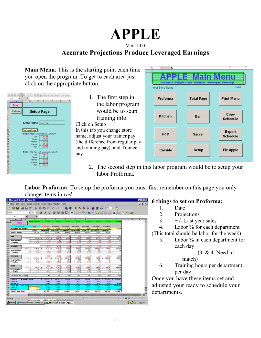 Accurate Projections Produce Leveraged Earnings