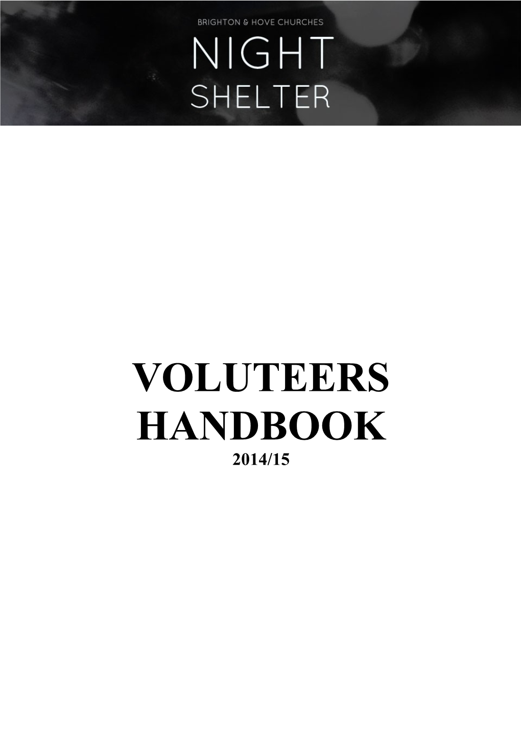 Voluteers Handbook