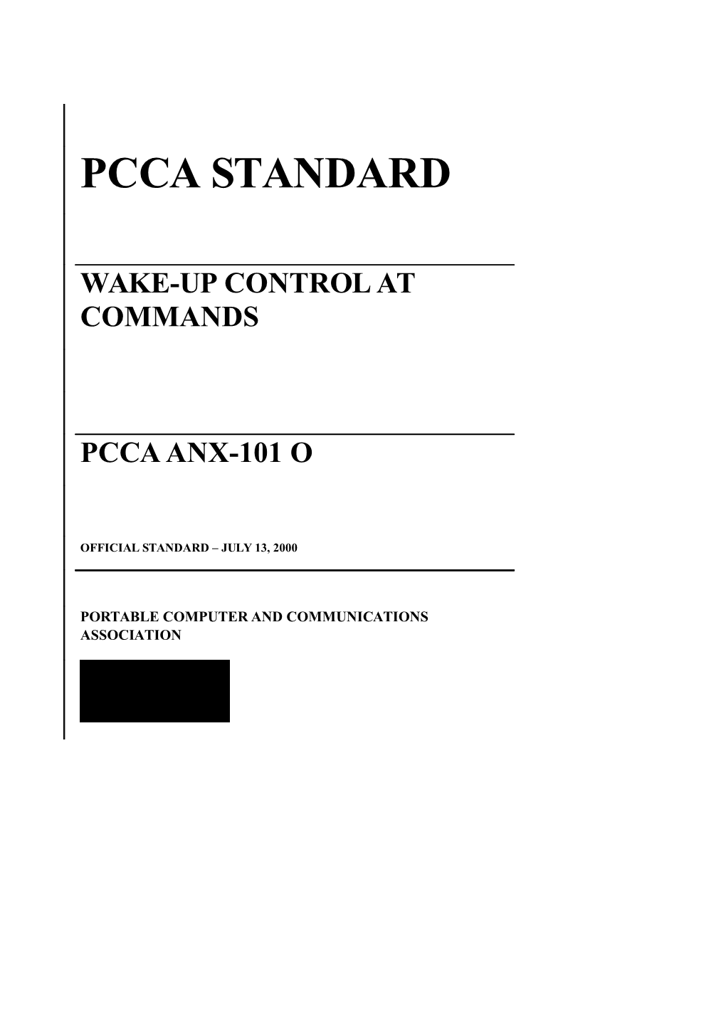Wake-Up Command Proposal from MCPC