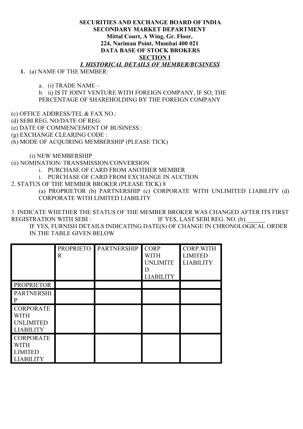 Securities and Exchange Board of India