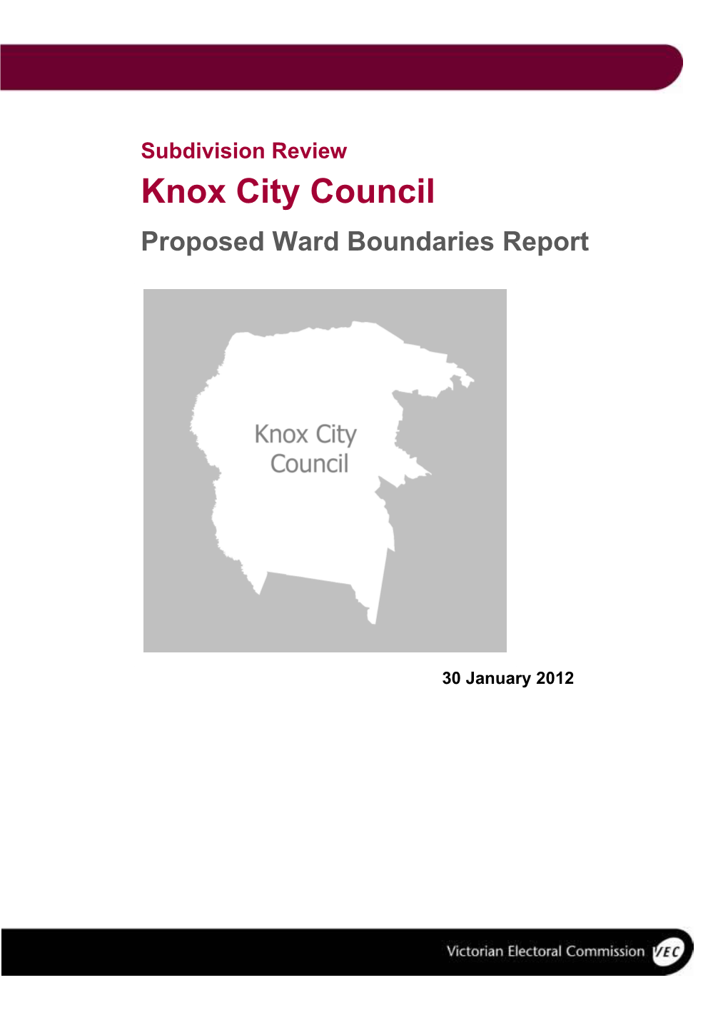 Subdivision Review Knox City Council