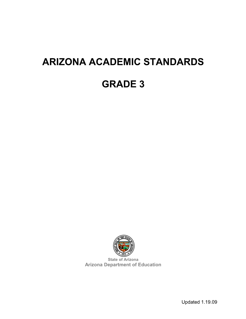 Arizona Academic Standards