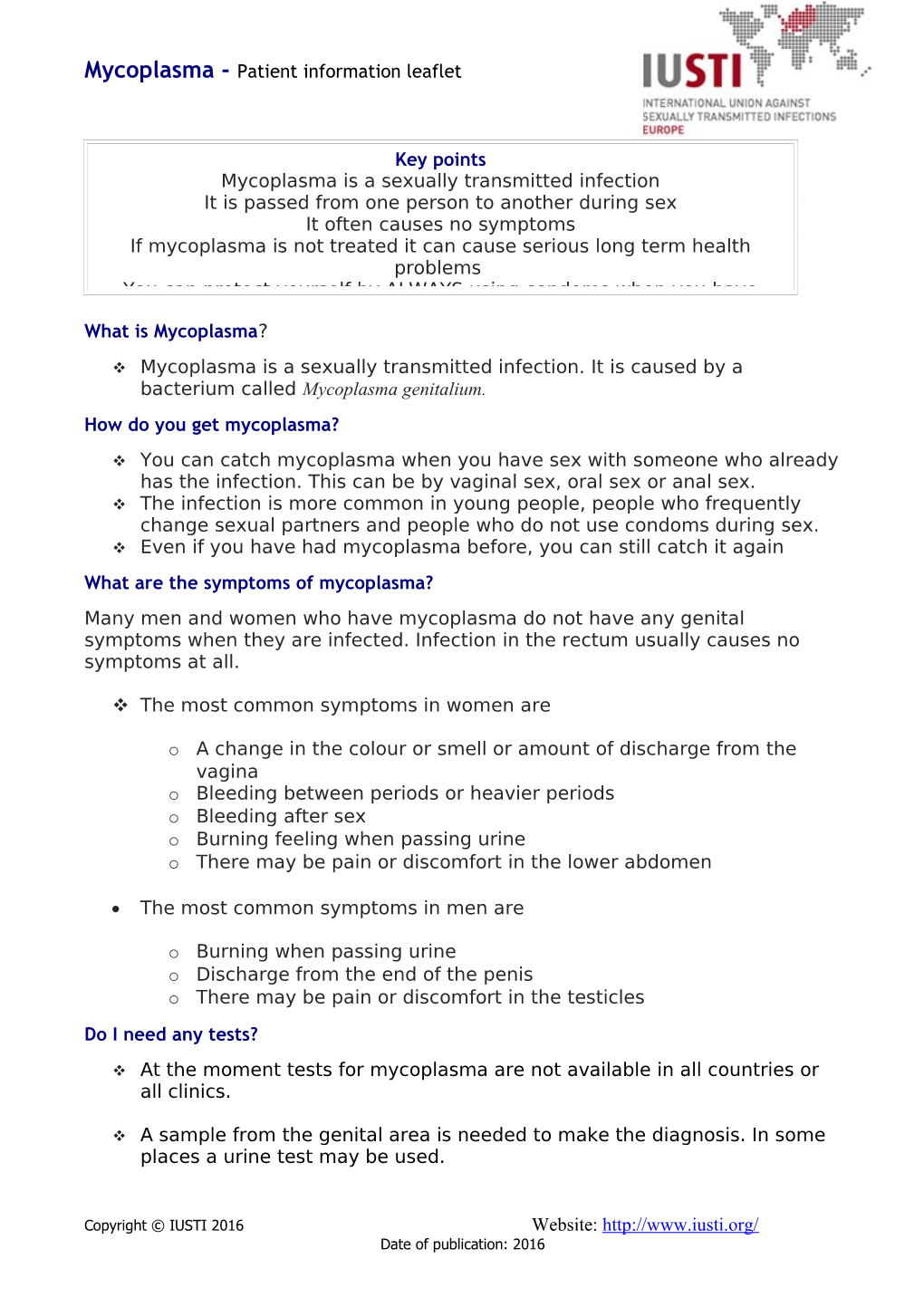 How Do You Get Mycoplasma?