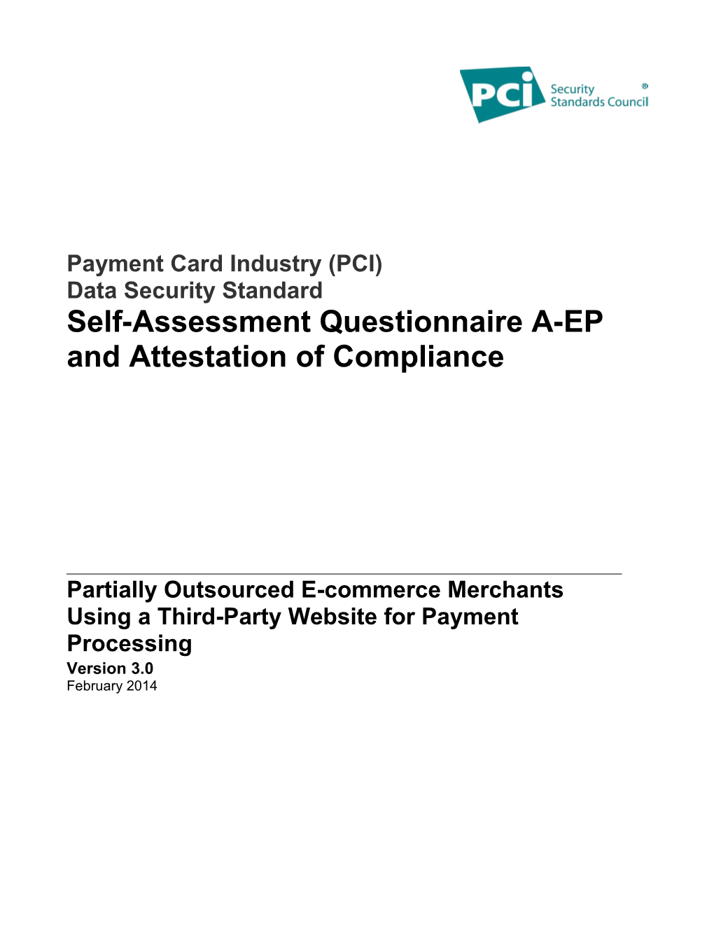 Partially Outsourced E-Commerce Merchants Using a Third-Party Website for Payment Processing