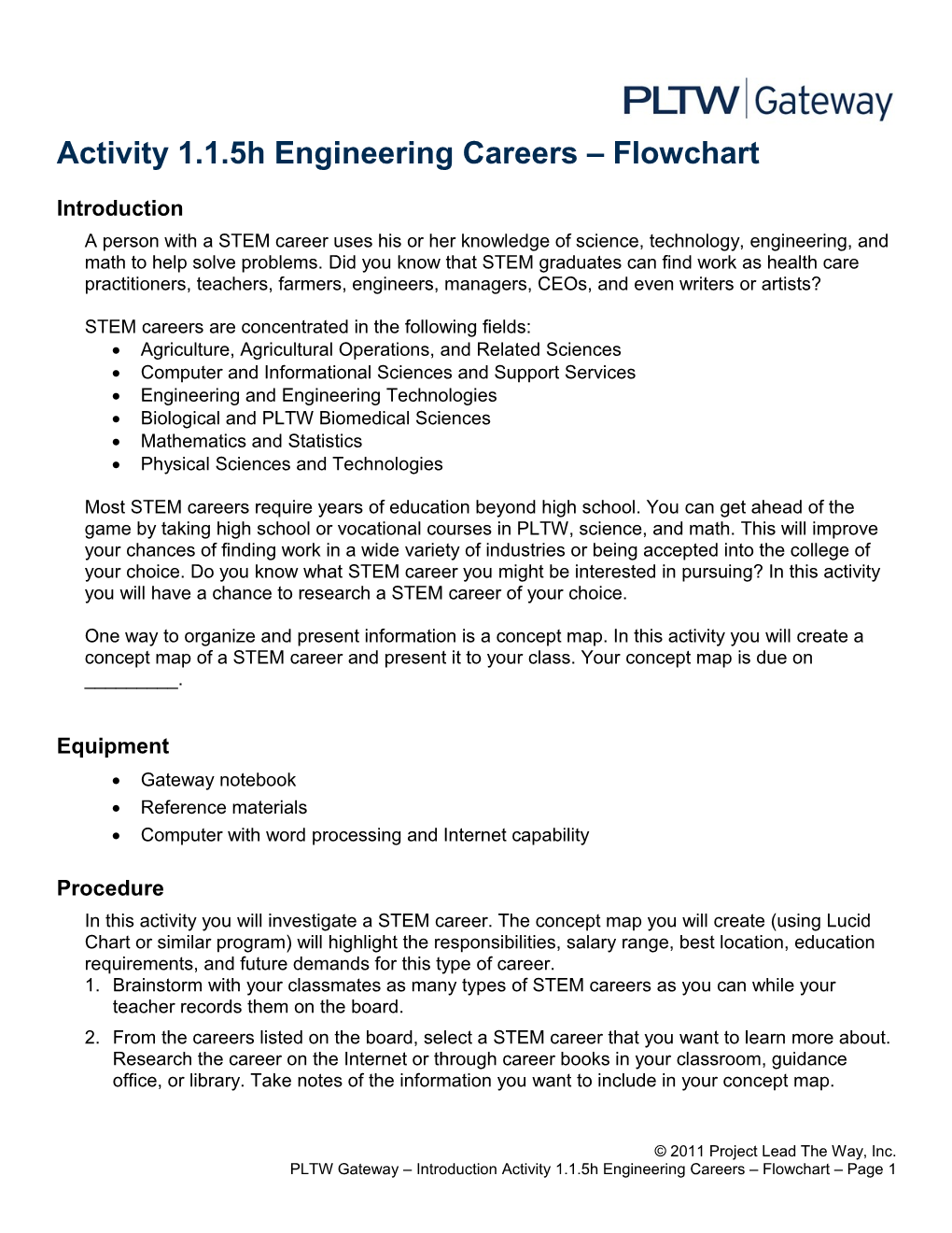 Activity 1.1.5G Engineering Careers - Glog