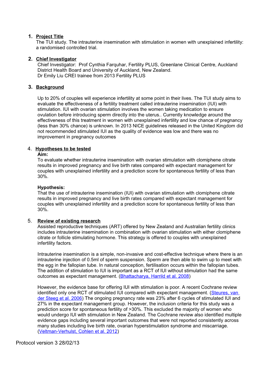 FSA Research Grant Application Format