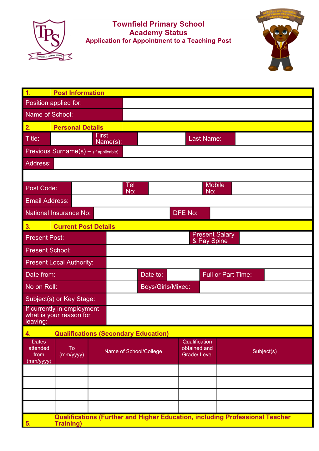 Monitoring of Appointments for Equal Opportunities