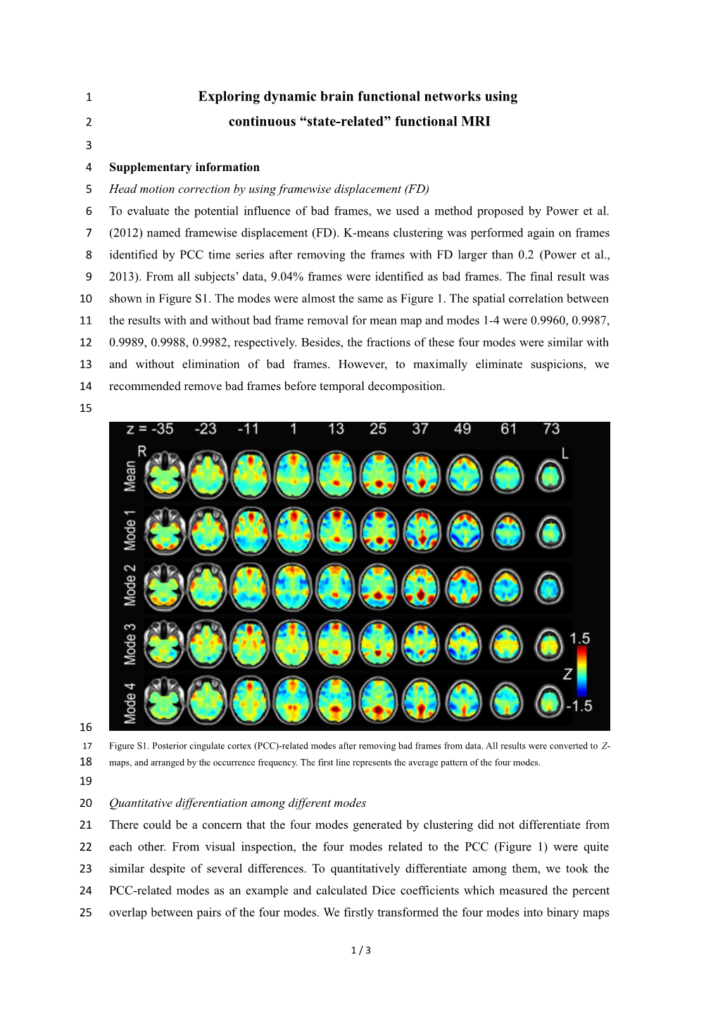 Exploring Dynamic Brain Functional Networks Using