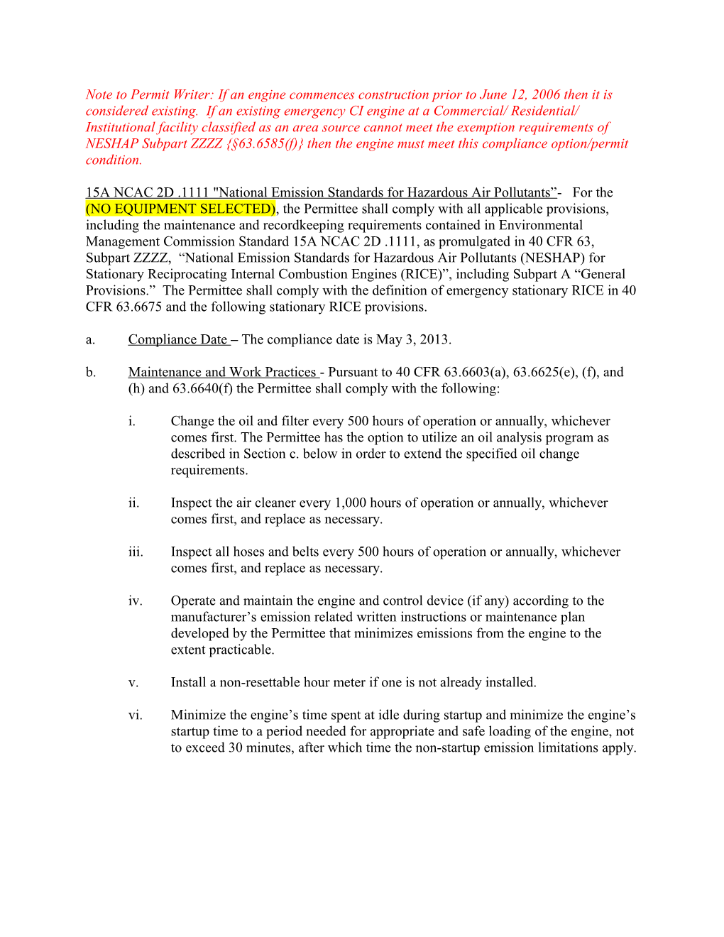 A.Compliance Date the Compliance Date Is May 3, 2013