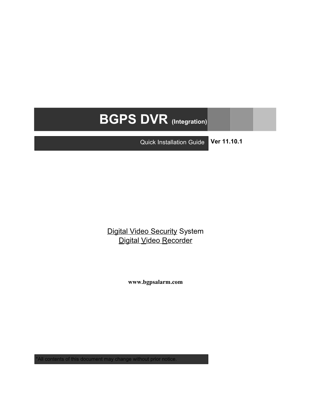 Divis Quick Install Guide