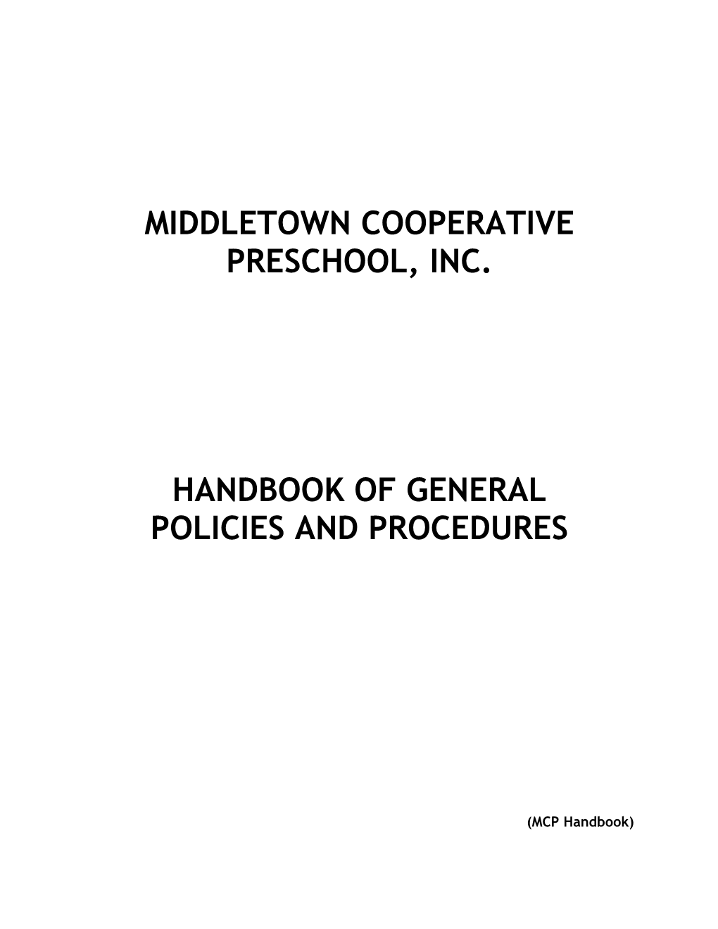 Middletown Cooperative