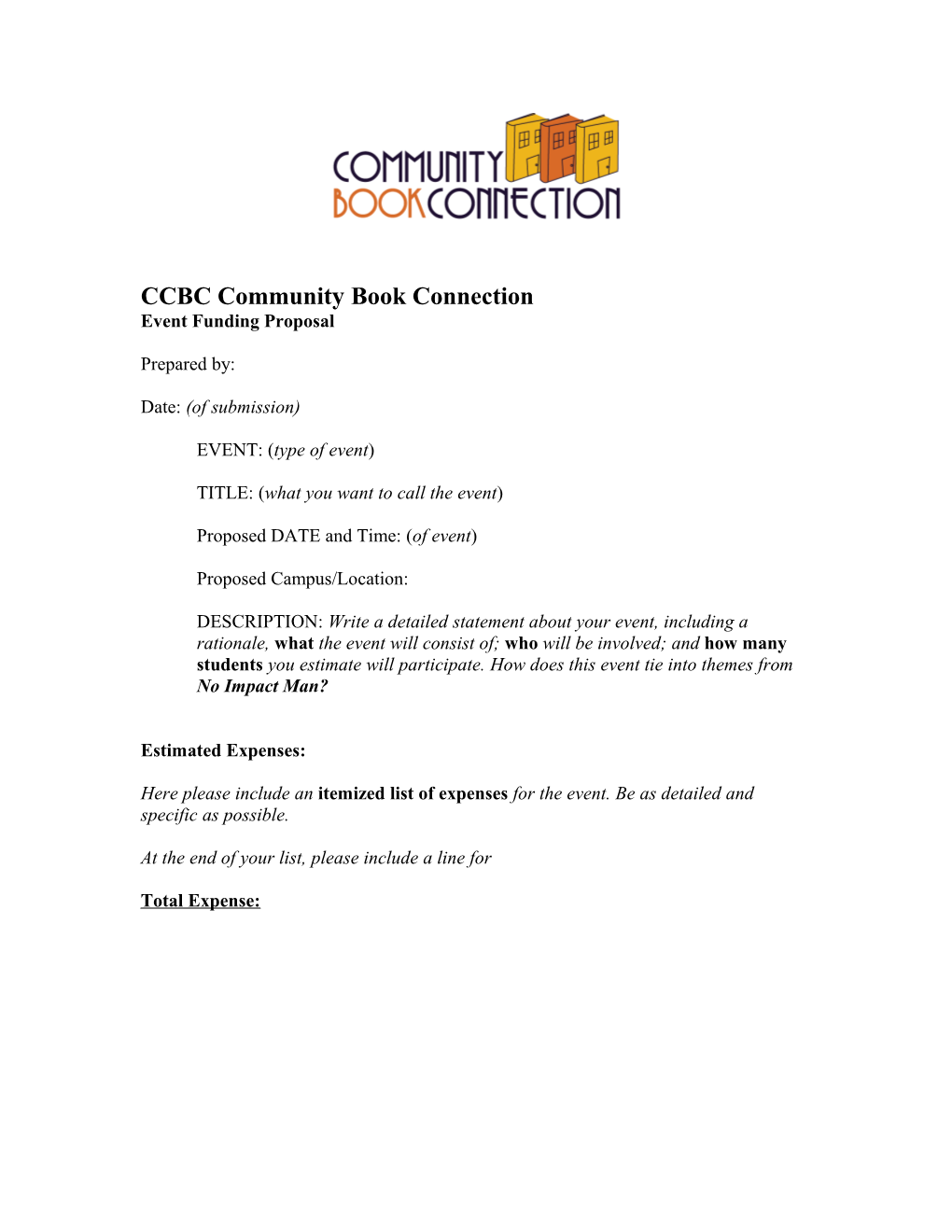 CCBC Community Book Connection