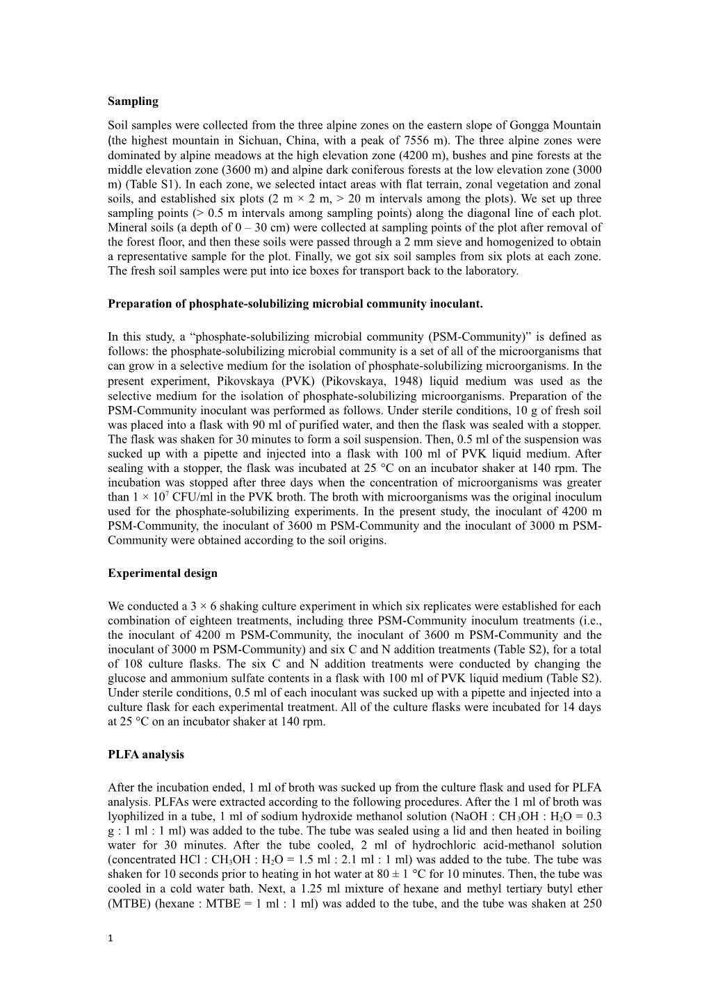 Preparation of Phosphate-Solubilizing Microbial Community Inoculant