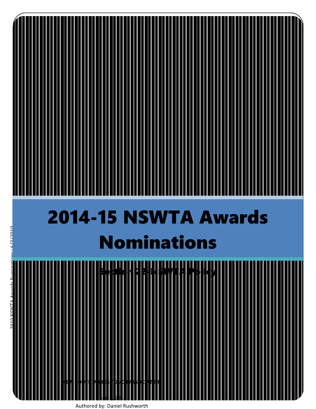 2010 NSWTA Awards Nominations