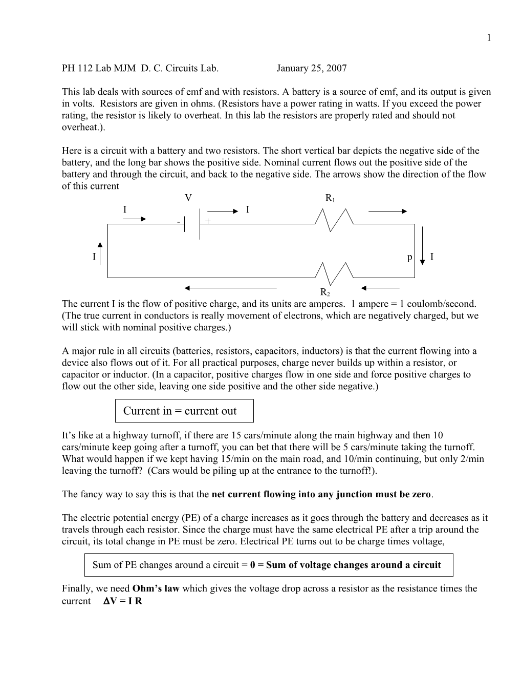 PH 112 Lab MJM D