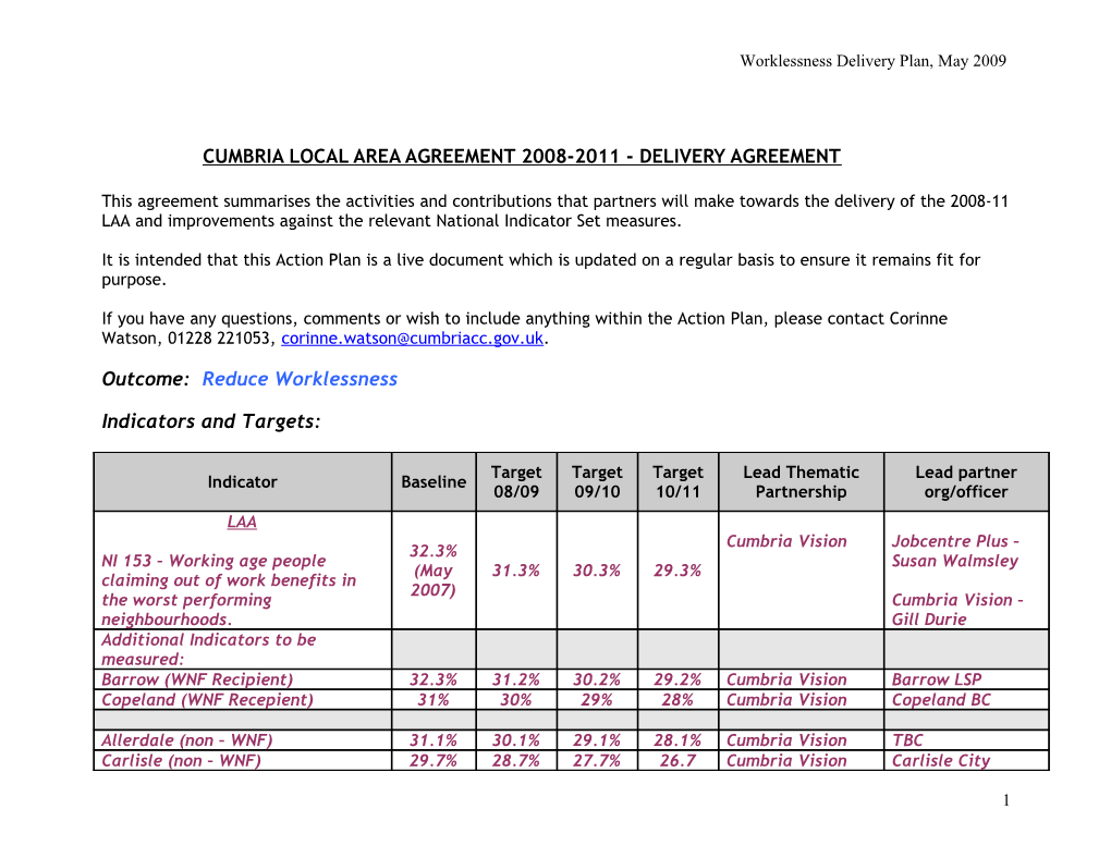 Laa Delivery Planning