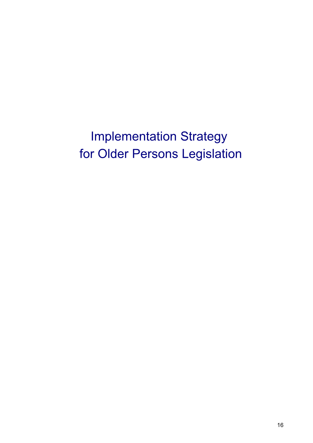 4.Legislation and Policy Framework