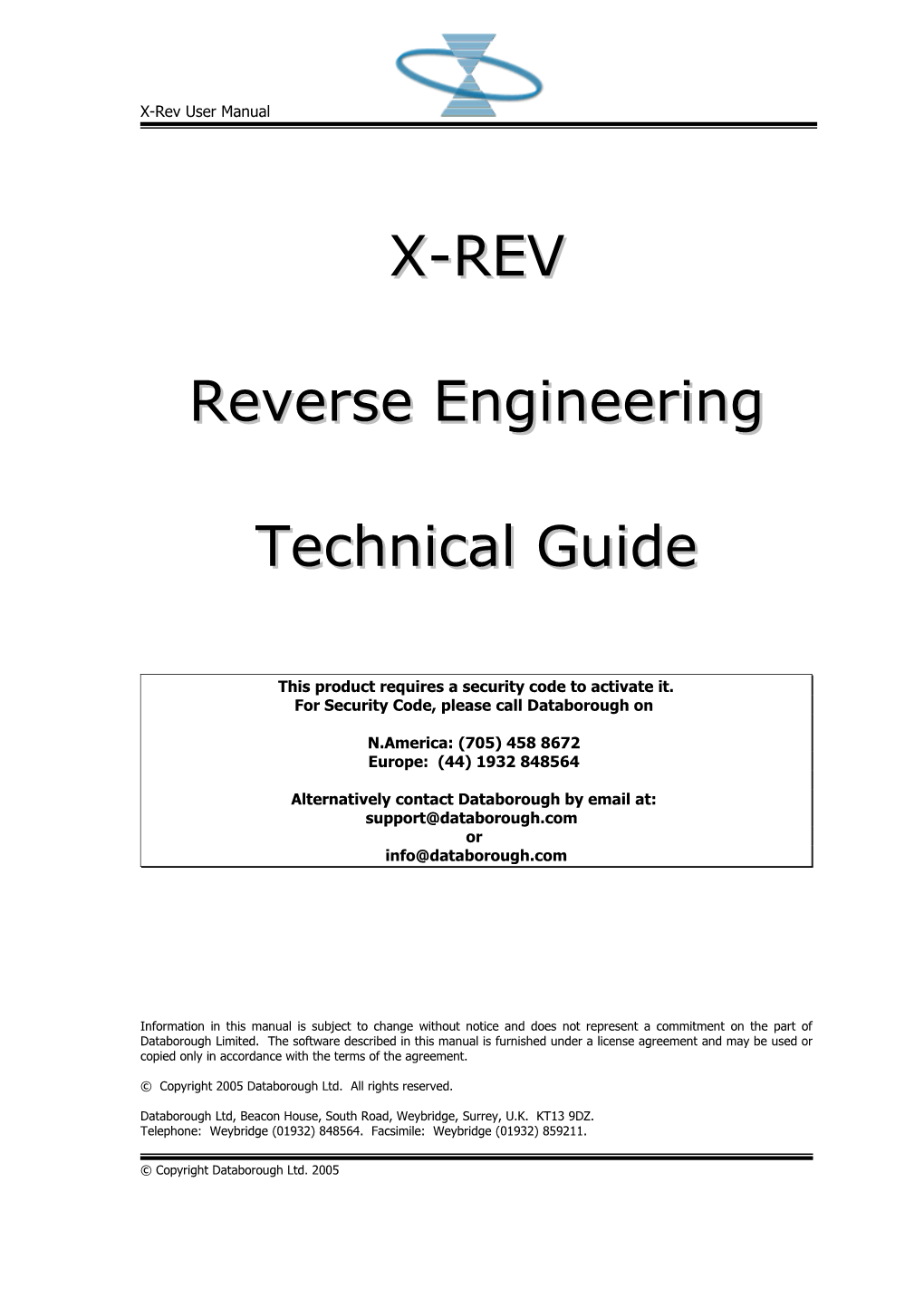 X-Rev Technical Guide