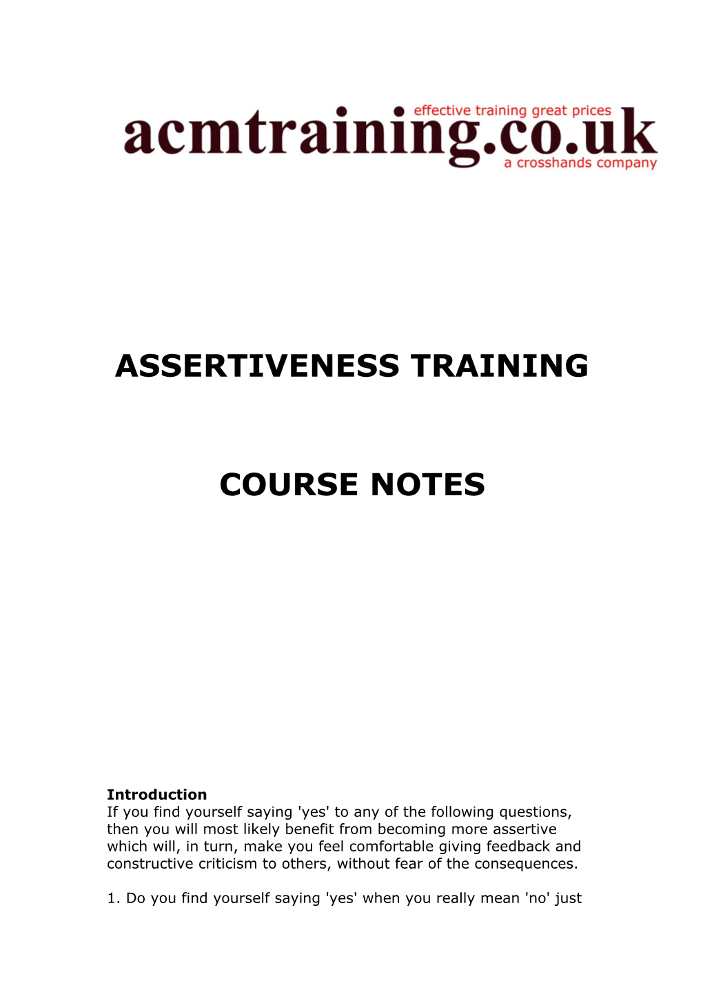 Recognise the Difference Between Assertive, Aggressive and Passive Behaviour