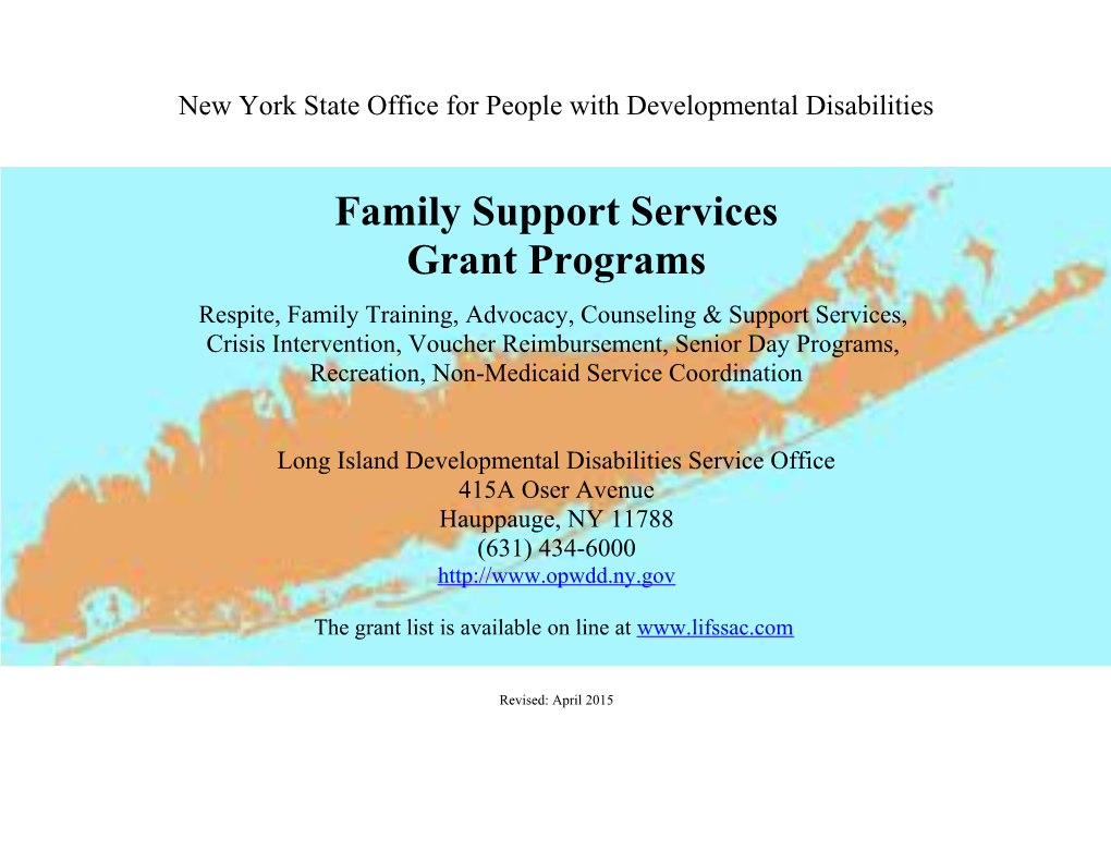 New York State Office for People with Developmental Disabilities