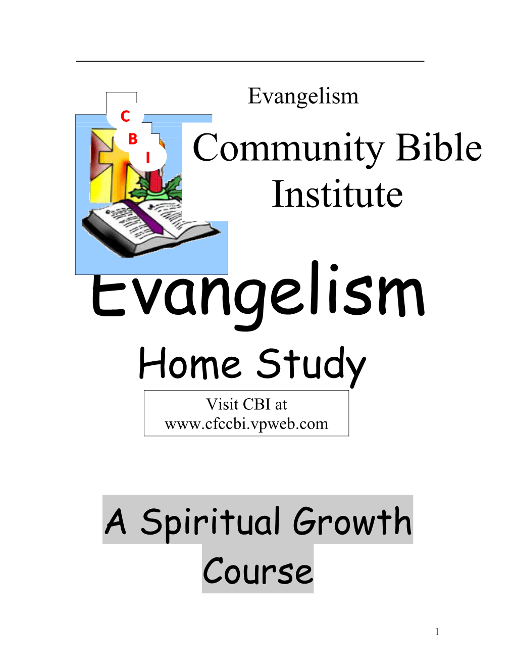A Spiritual Growth Course