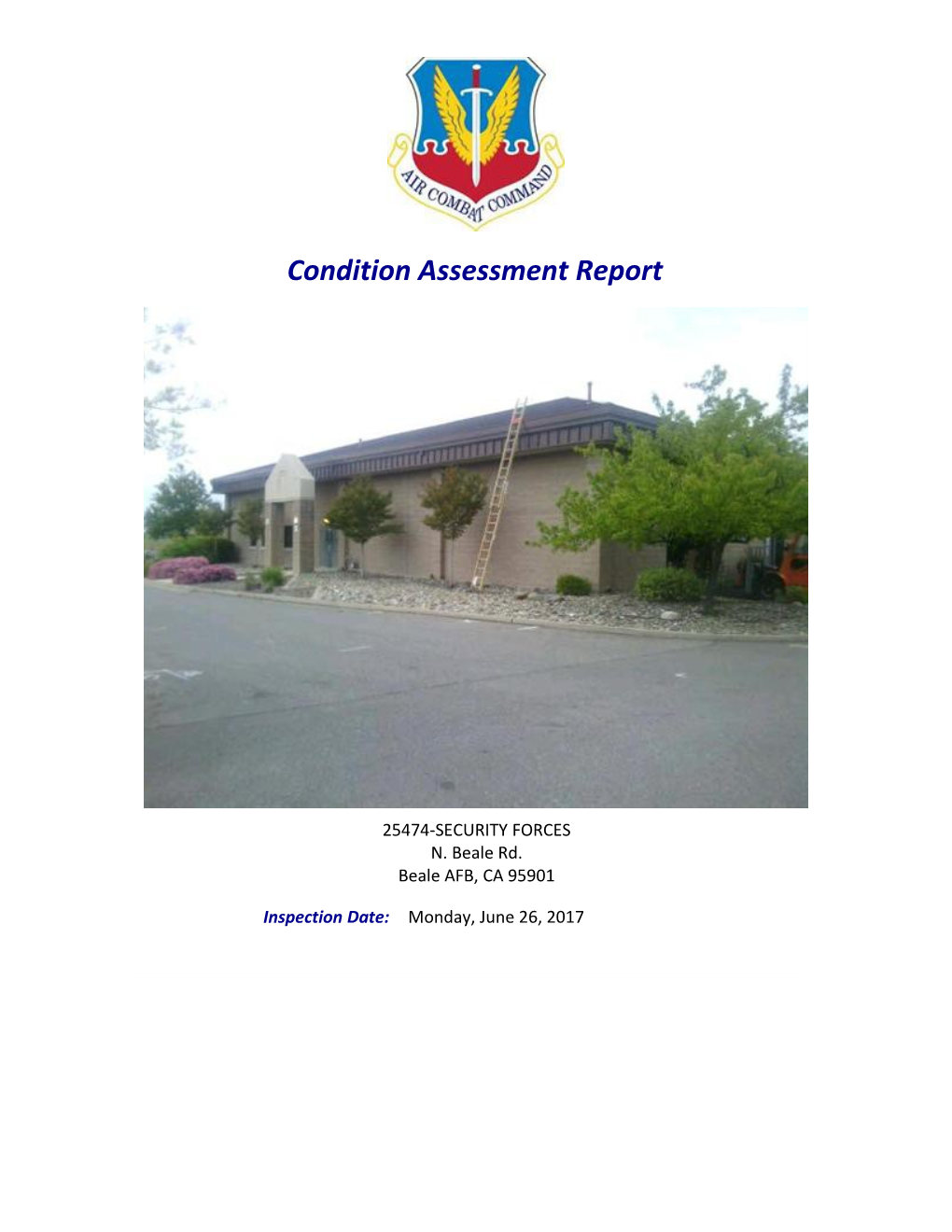 Condition Assessment Report