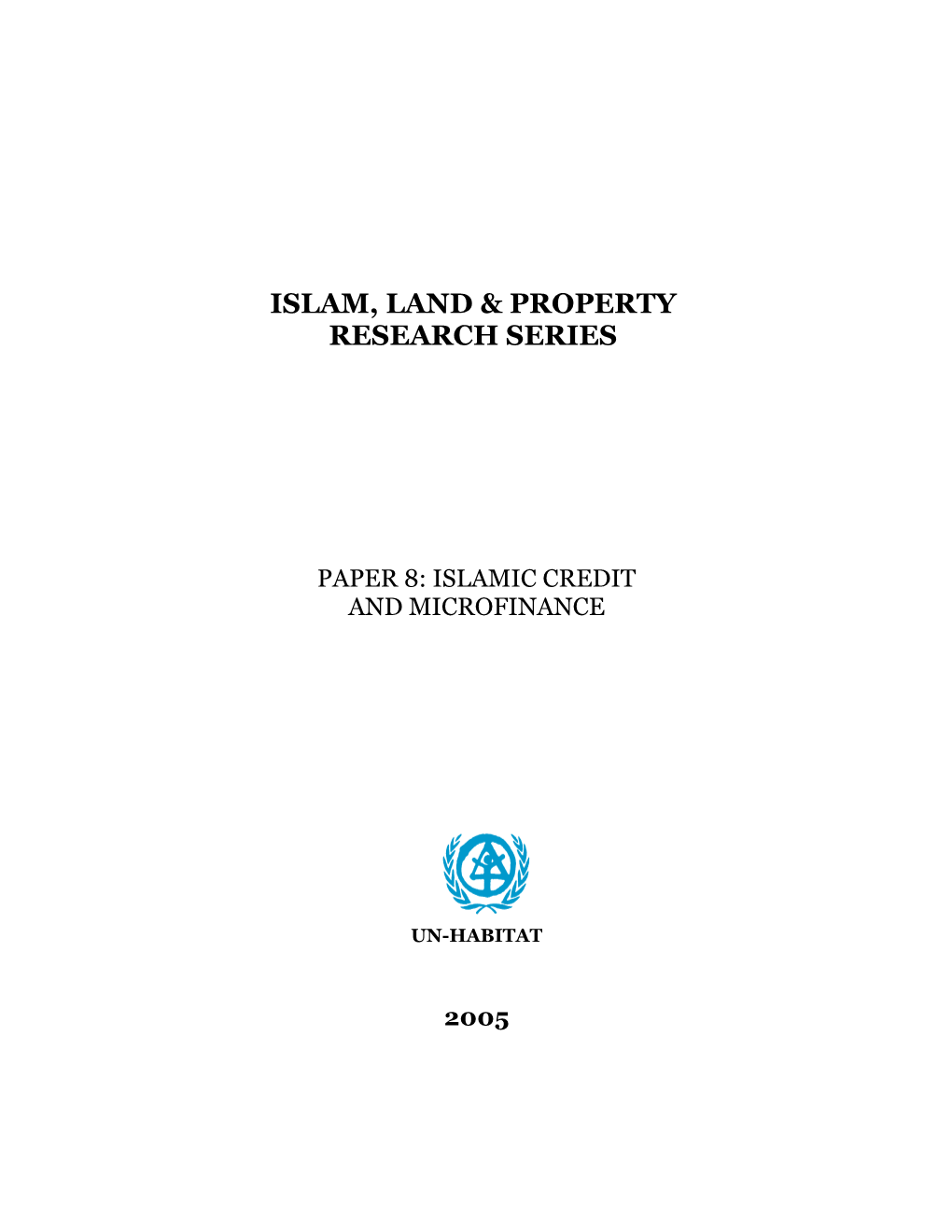 Islam, Land & Property