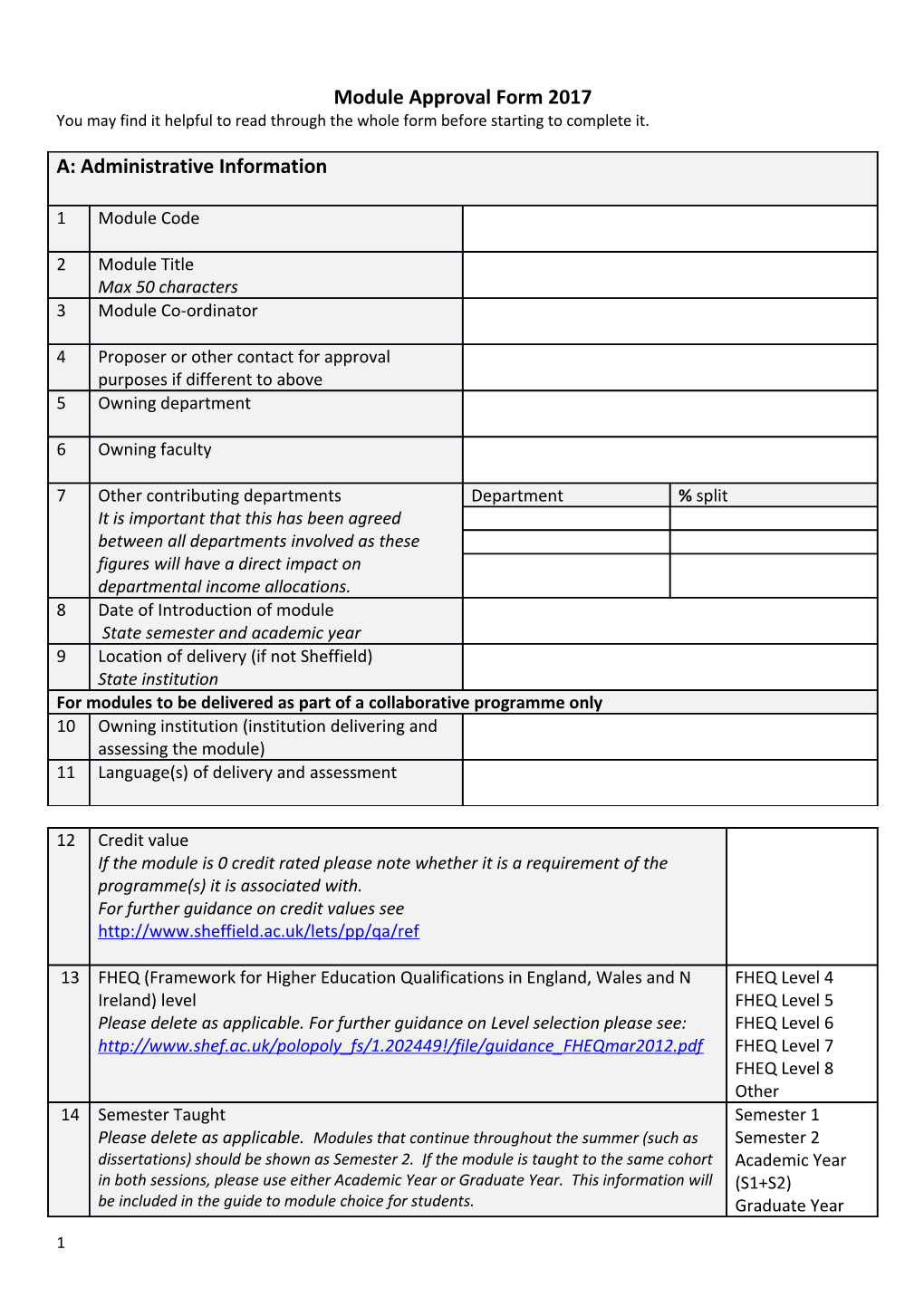 Module Approval Form2017