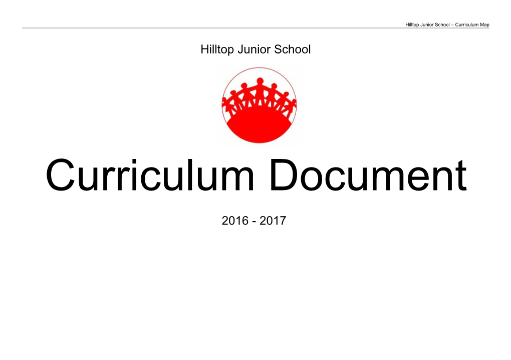 Hilltop Junior School Curriculum Map