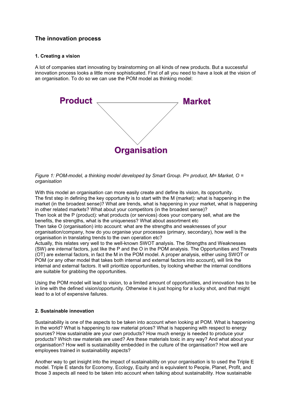 What Does the Innovation Management Process Look Like