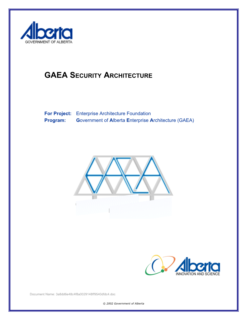 GAEA Security Architecture