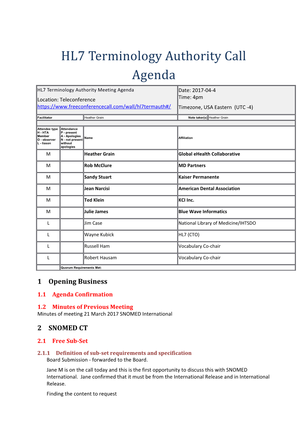 2.1.1Definition of Sub-Set Requirements and Specification