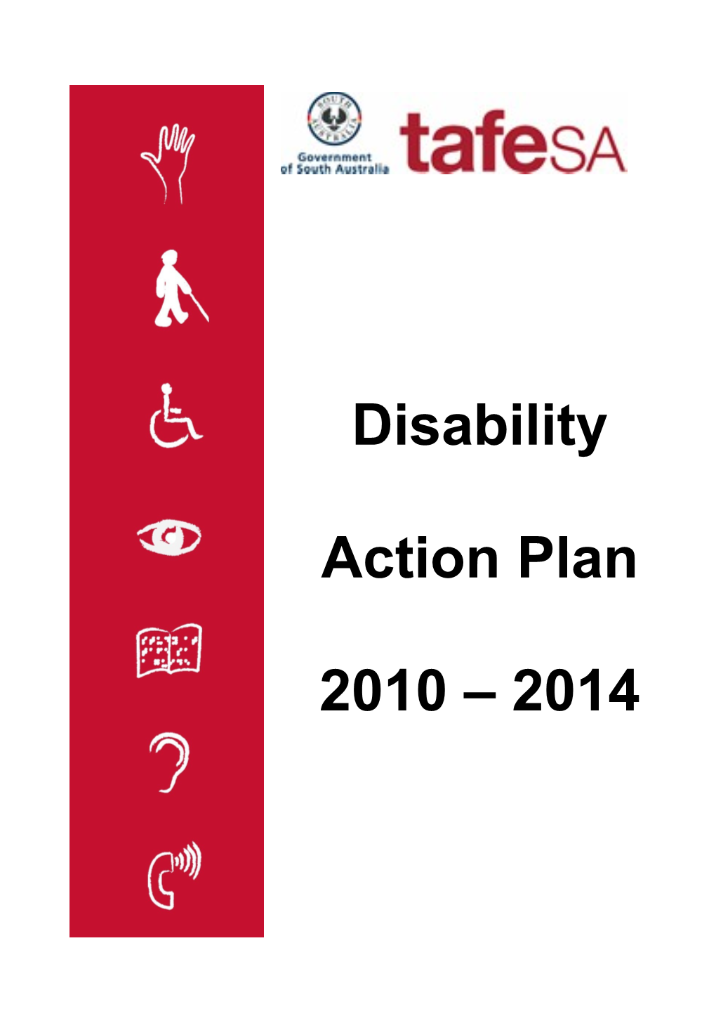 Disability Action Plan Aligned to Institute S Strategic Direction Statement