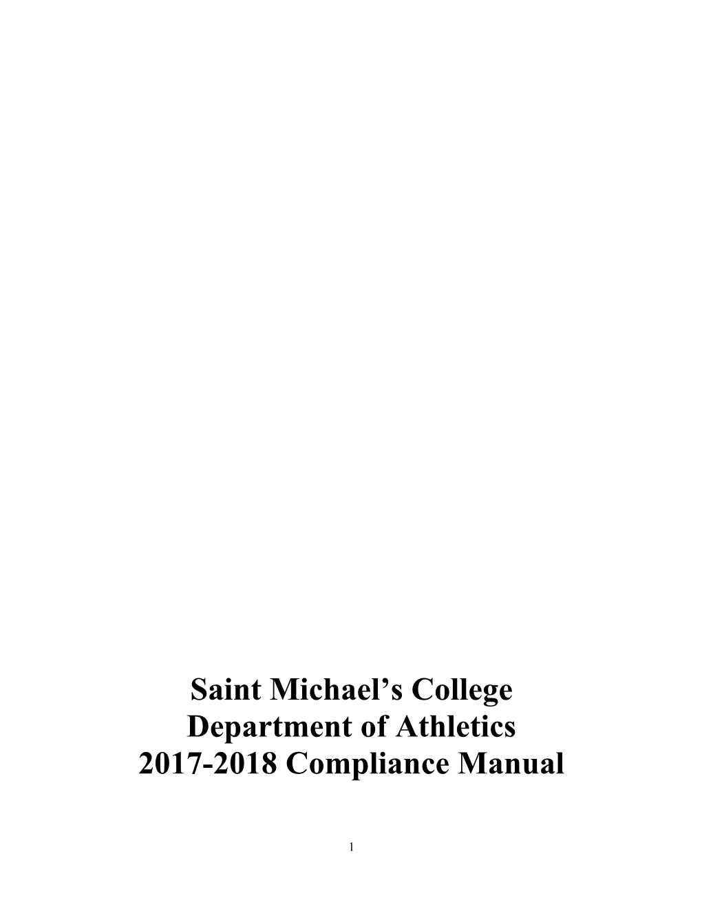 Saint Michael S College