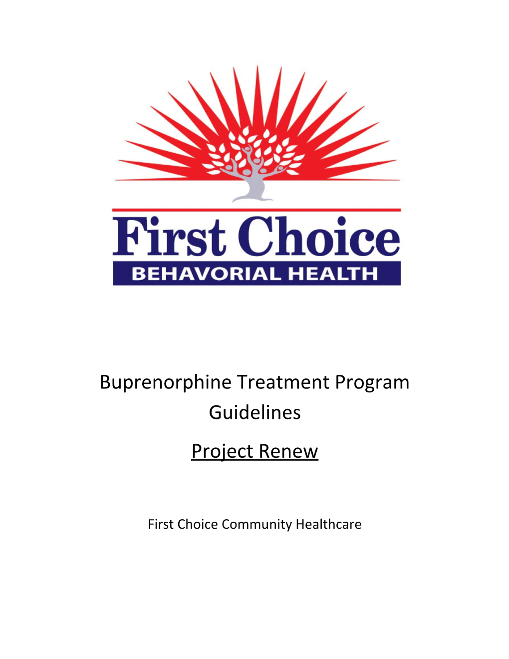 Buprenorphine Treatment Programguidelines