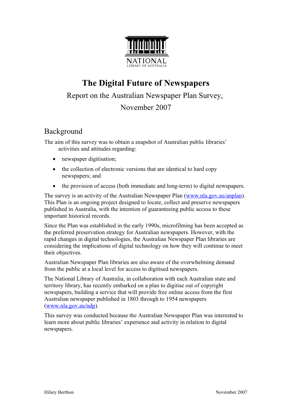 The Digital Future of Newspapers