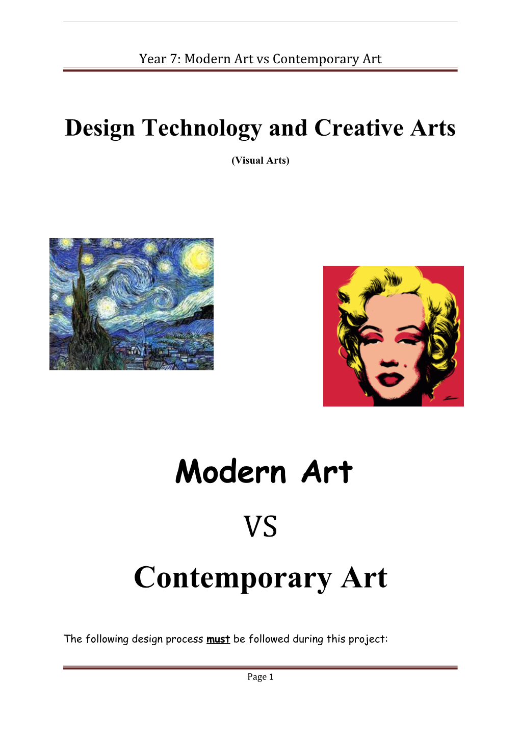 Modern Art Vs Contemporary Art