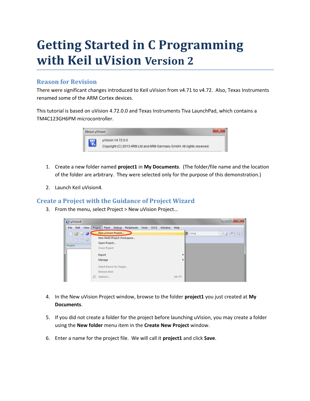 Getting Started in C Programming with Keiluvisionversion 2