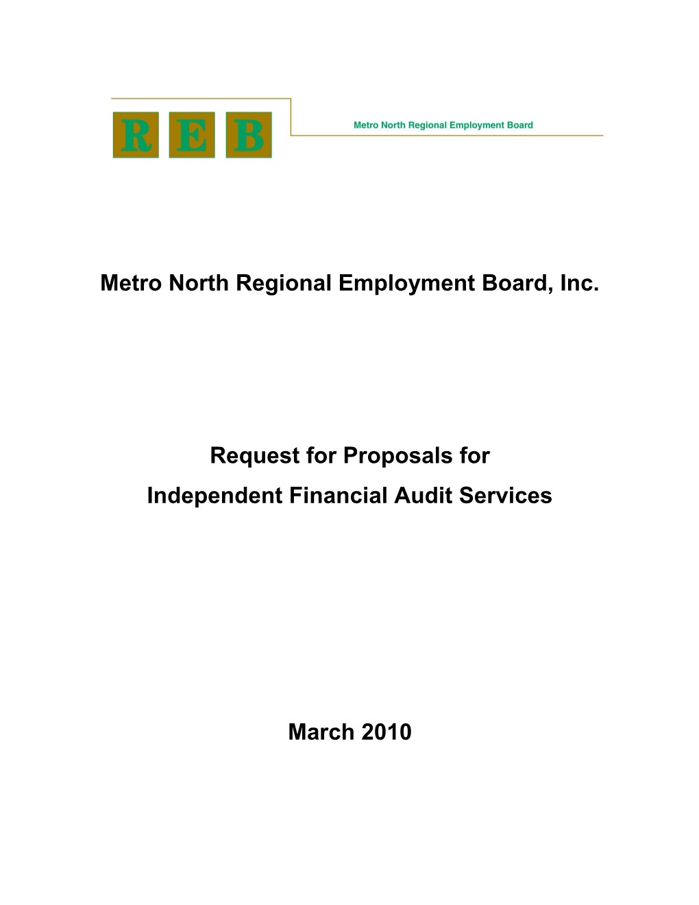Metro North Regional Employment Board Inc
