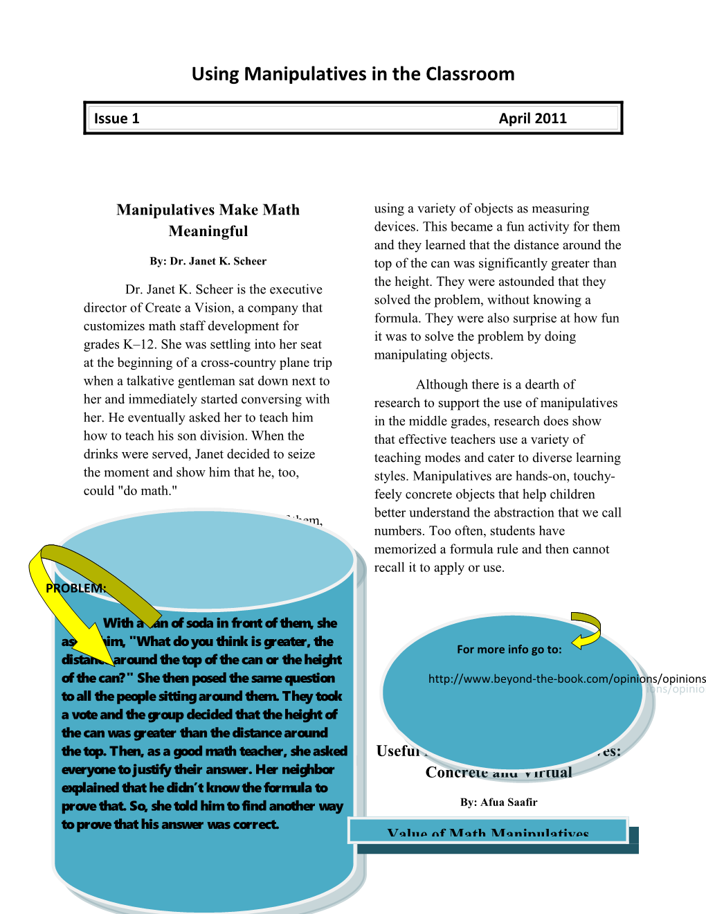 Using Manipulatives in the Classroom