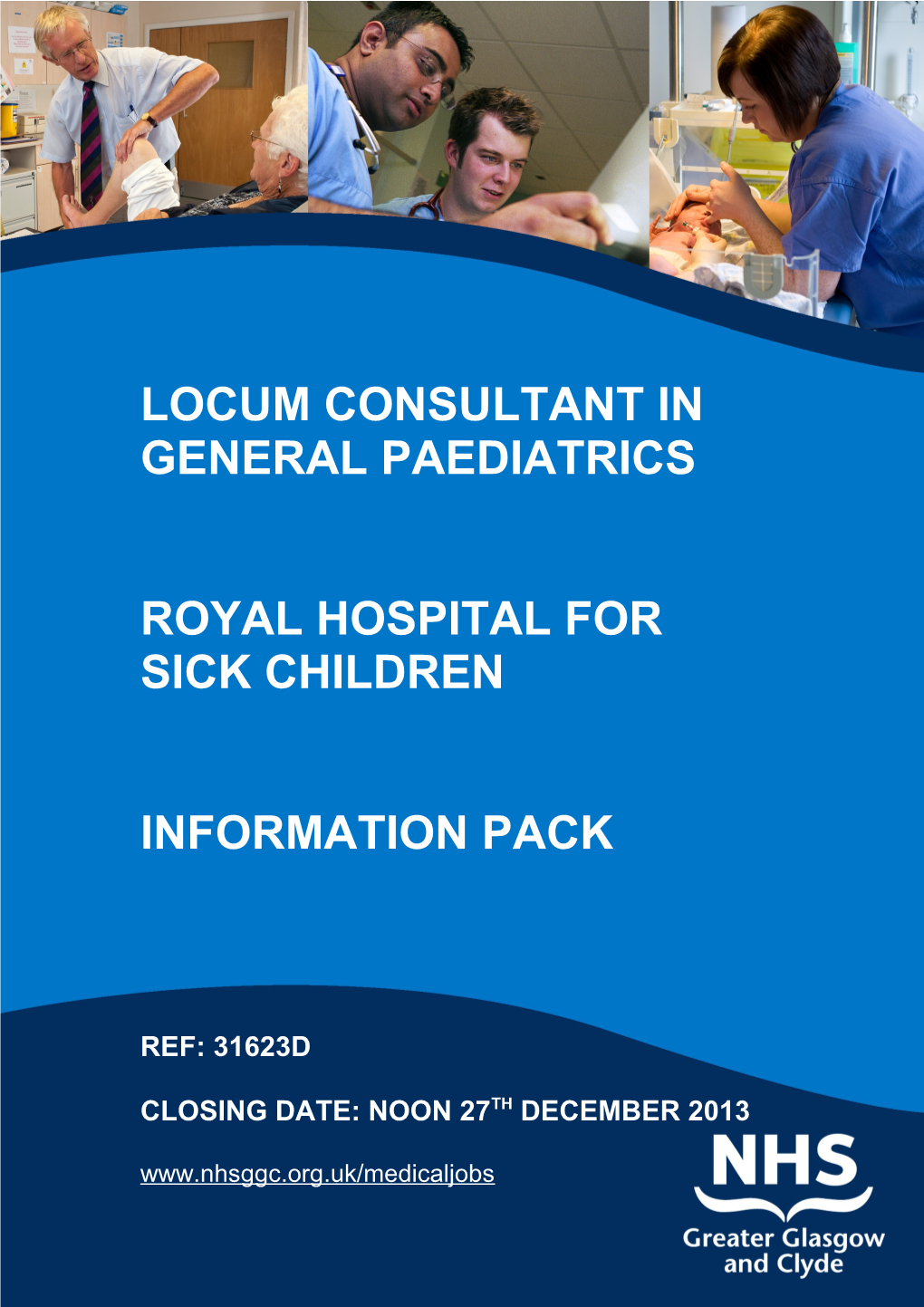 Locum Consultant in General Paediatrics