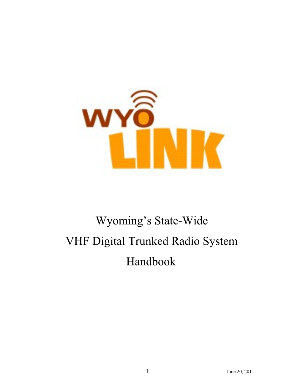 VHF Digital Trunked Radio System
