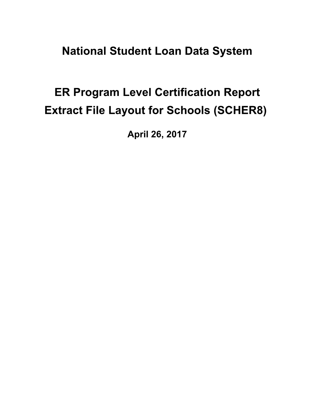 Default Rate Calculation Header File Layout