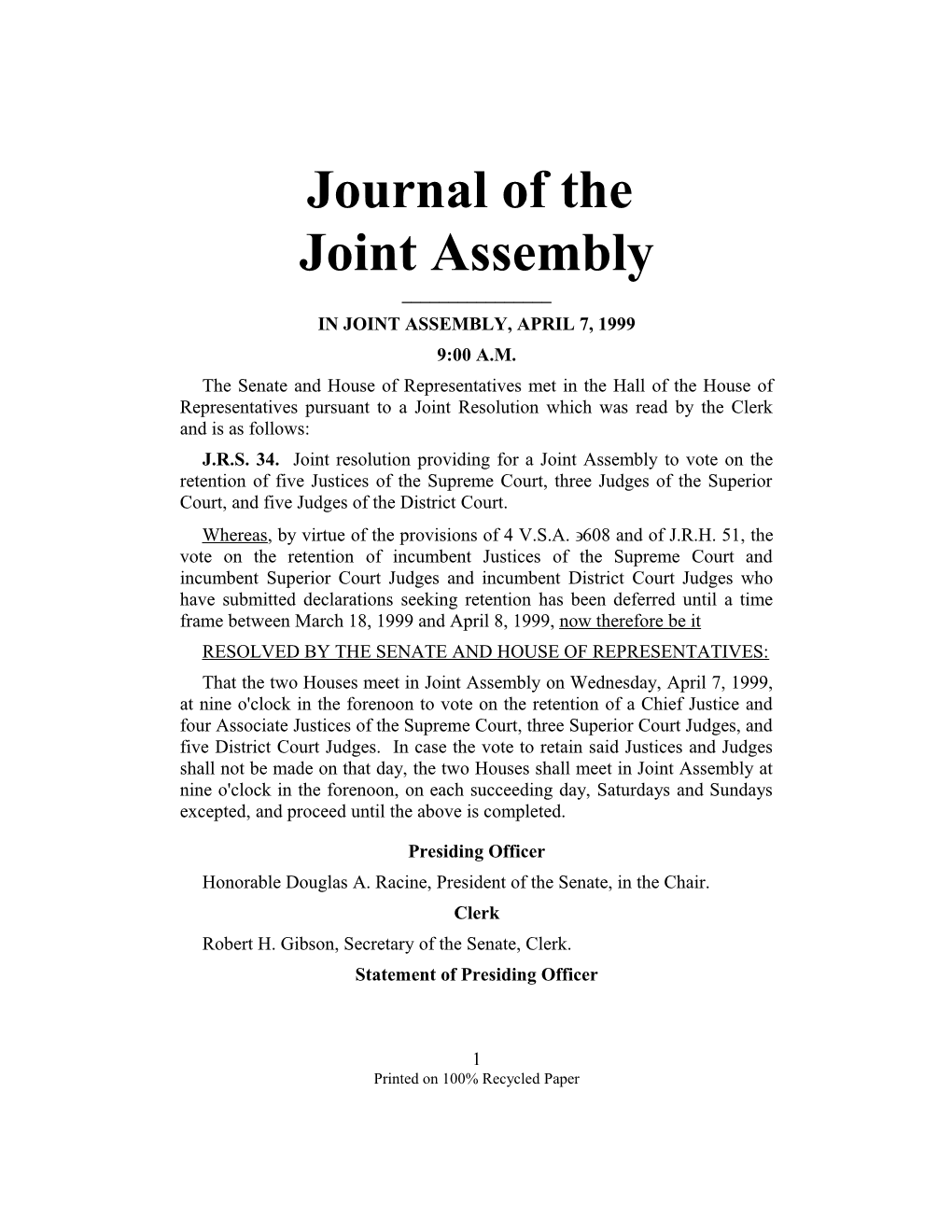 Journal of The