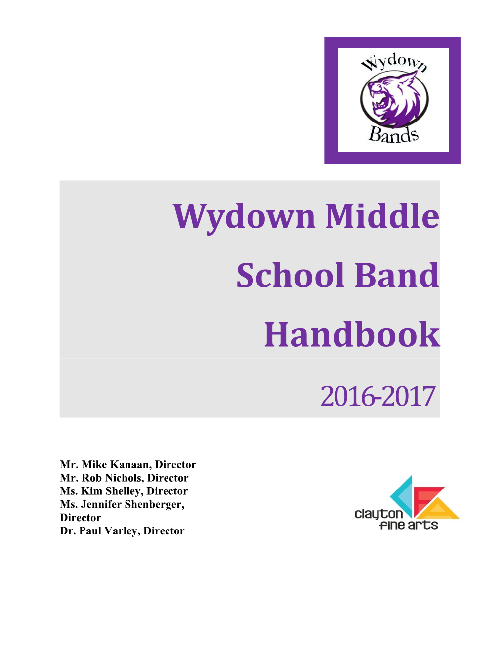 Wydown Middle School Band