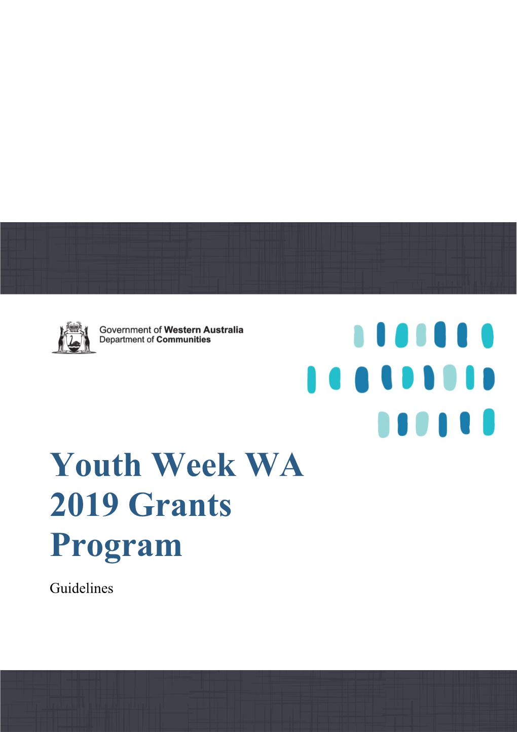 National Youth Week Grants Program - Guidelines